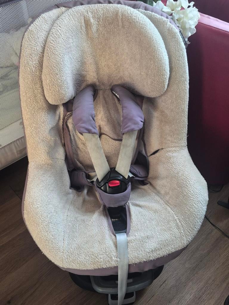 Maxi-Cosi autostoel met FamilyFix/isofix, Ophalen, Gebruikt, Zijbescherming, Isofix