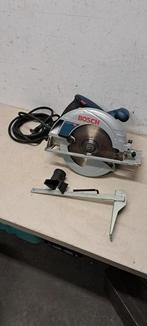 bosch circelzaag GKS 190 heavy duty 1400W, Doe-het-zelf en Verbouw, Ophalen of Verzenden, Gebruikt, Minder dan 600 watt, 30 tot 70 mm