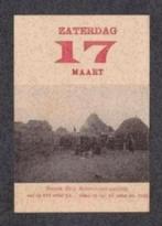 Kalenderplaatje Buinen Drenthe Motordorsmachine 1910., Ophalen of Verzenden, Zo goed als nieuw
