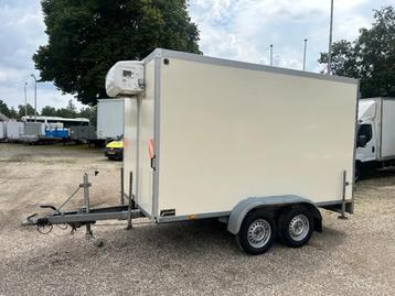 WM Meyer gesloten aanhanger met koel Govi (bj 2014) beschikbaar voor biedingen