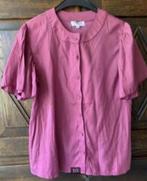 Roze-paarse blouse, bloesje, bloes; VOYAR La Rue; 34, Ophalen of Verzenden, Zo goed als nieuw, Maat 34 (XS) of kleiner, Roze
