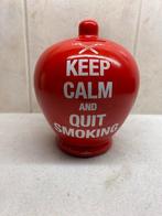 Spaarpot Quit Smoking, Verzamelen, Spaarpotten, Ophalen of Verzenden, Gebruikt, Steen, Aardewerk of Keramiek, Overige thema's