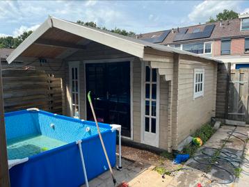 Tuinhuis 4x4 extra dikke planken / balken! beschikbaar voor biedingen
