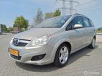 Opel Zafira 1.8 Executive/7 persoons/clima, Auto's, Opel, Stof, Zwart, 4 cilinders, 750 kg