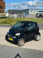 Smart 450 Brabus Cabrio 2005 Garantie Airco, Automaat, Zwart, Leder, Bedrijf