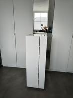 Zen Hoogglans Witte Opbergkast - Goossens, Ophalen, Gebruikt, Modern