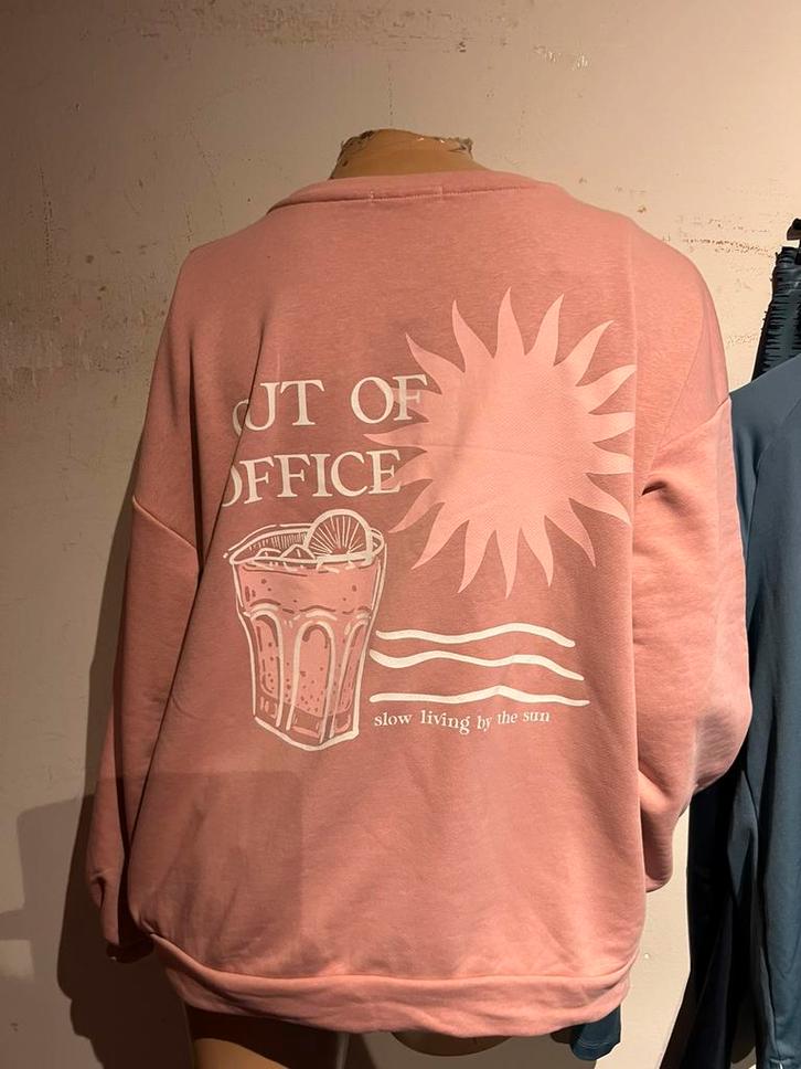Ciao Milano sweater M/L origineel zgan, Kleding | Dames, Truien en Vesten, Zo goed als nieuw, Maat 38/40 (M), Roze, Ophalen of Verzenden