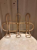 Bamboo vontage kapstok, 70’s, boho stijl, Wandkapstok, Gebruikt, Ophalen of Verzenden, Minder dan 100 cm