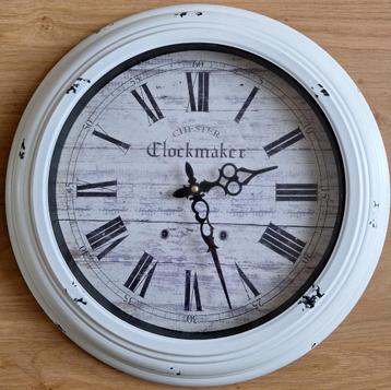Chester Clockmaker retro / vintage wandklok Ø 43cm beschikbaar voor biedingen