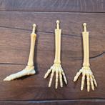 Plastic skelet onderarmen + hand en onderbeen +voet #250, Diversen, Ophalen of Verzenden, Gebruikt