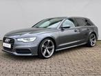 Audi A6 2.0 TDI 177PK | 2x S-line | Leder | 20'' (bj 2014), Auto's, Automaat, Euro 5, Gebruikt, Zwart