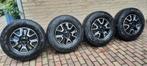 LM velgen Fiat Ducato met  Continental winterbanden, Gebruikt, 16 inch, Banden en Velgen, Winterbanden
