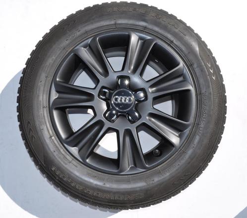 audi winterset, steekmaat 5x100, winterbanden, Auto-onderdelen, Banden en Velgen, Velg(en), Winterbanden, 15 inch, 195 mm, Personenwagen