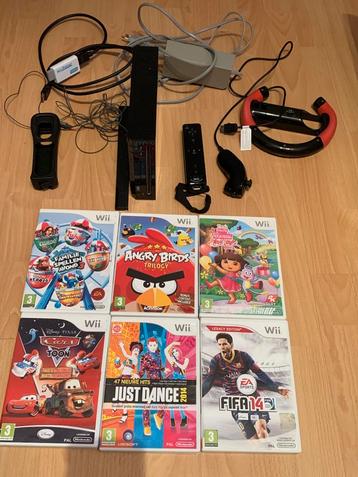 Wii met controller & nunchuck beschikbaar voor biedingen