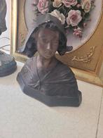 Antieke Franse holle buste, Antiek en Kunst, Curiosa en Brocante, Ophalen of Verzenden