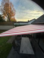 Knikarm uitval zonnescherm, Ophalen, Gebruikt, Elektrisch, 150 tot 300 cm