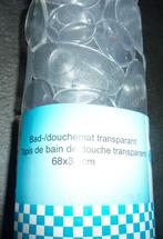 Nieuwe transparante douche/badmat met zuignappen, Huis en Inrichting, Ophalen of Verzenden, Nieuw, Overige kleuren, Overige typen