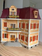 Compleet playmobil poppenhuis met GRATIS lichtset, Ophalen, Zo goed als nieuw, Poppenhuis