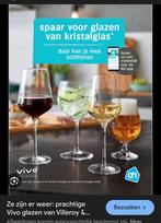 Vivo villeroy & boch witte en rode wijn glazen gevraagd, Ophalen of Verzenden, Zo goed als nieuw, Overige typen