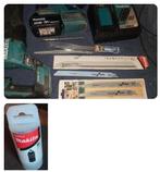 Makita 18v dhr243 klop/br hamer+2eboorkop&reciprozaag"djr187, Ophalen, Zo goed als nieuw, Boor- en/of Breekhamer, Variabele snelheid