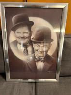 Laurel & Hardy Schilderij, Antiek en Kunst, Ophalen