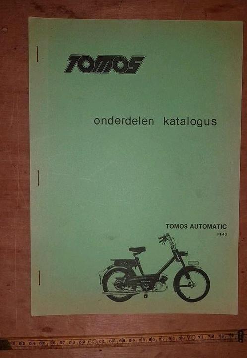 Tomos Automatic Onderdelen Katalogus, Fietsen en Brommers, Handleidingen en Instructieboekjes, Zo goed als nieuw, Ophalen of Verzenden