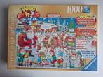 Ravensburger - What If? no. 9 Santa & Rudolf (1000st), Ophalen of Verzenden, 500 t/m 1500 stukjes, Zo goed als nieuw, Legpuzzel