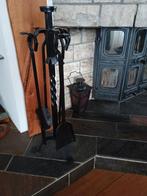 Houthaard gereedschap set, Ophalen, Gebruikt, Vrijstaande haard, Houthaard