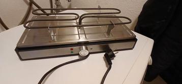 Gourmetplaat zonder benodigdheden beschikbaar voor biedingen