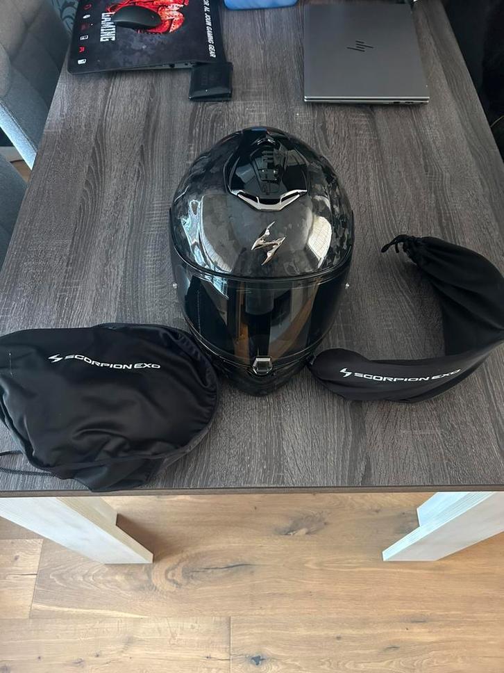 Scorpion exo-1400 evo 2 air helm motor nieuw, Motoren, Kleding | Motorhelmen, Dames, Heren, Kinderen, Overige typen, M, Overige merken
