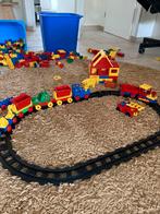 Duplo trein zeer uitgebreid., Kinderen en Baby's, Speelgoed | Duplo en Lego, Ophalen, Gebruikt, Complete set, Duplo