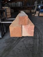 Partijtje Douglas palen 20×20 cm, Tuin en Terras, Palen, Balken en Planken, Ophalen, Zo goed als nieuw, 250 cm of meer, Palen
