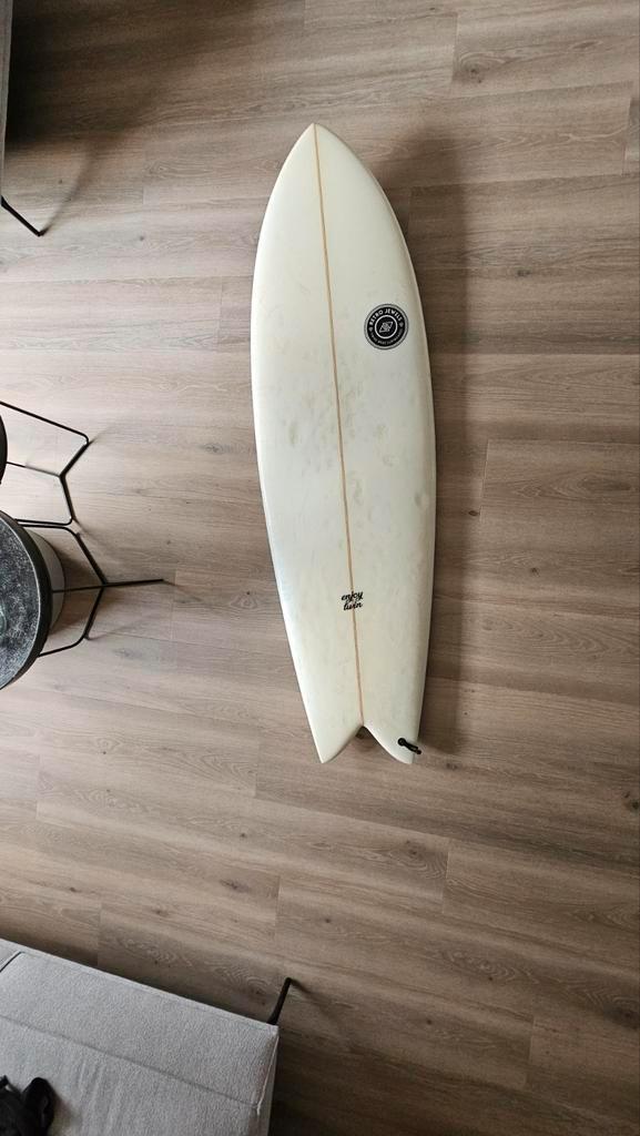 6.4 Fish Surfboard - Twin Broz - Perfecte Opvolger!, Watersport en Boten, Golfsurfen, Gebruikt, Ophalen
