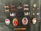 Emblemen, Hongaarse uniform spelden en sterren, Ophalen of Verzenden, Landmacht, Nederland, Embleem of Badge