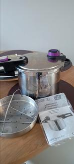 Snelkookpan, 6 liter, voor alle kookplaten incl. inductie, Kookpan of Snelkookpan, Inductieplaat, Ophalen of Verzenden, Zo goed als nieuw