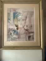 Lijst met Nefertiti, Antiek en Kunst, Ophalen of Verzenden