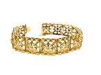 Antiek, handvervaardigd 18 Karaat Gouden Armband - 38.4 g, Sieraden, Tassen en Uiterlijk, Armbanden, Antiek, Vintage, Zo goed als nieuw