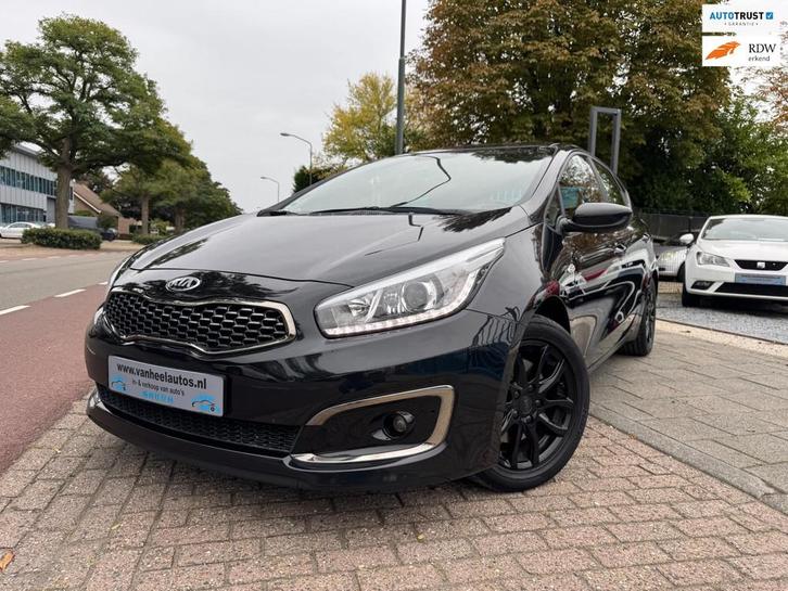 Kia Cee'd 1.4 Cvvt Black-Line A-C Elek Pakket Pdc Lmv, Auto's, Kia, Bedrijf, Te koop, (Pro) Cee d, ABS, Achteruitrijcamera, Airbags