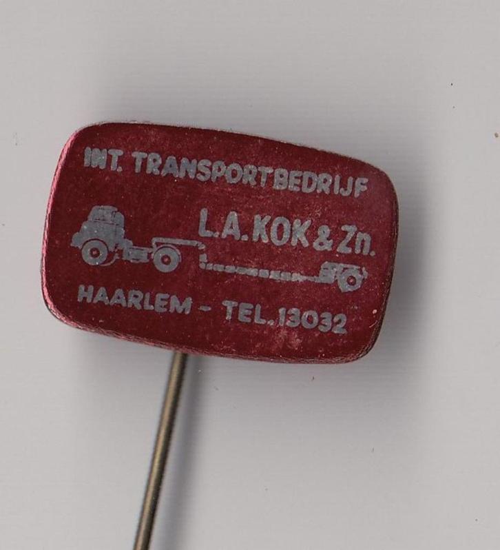 DAF Vrachtwagen Haarlem Kok speldje, Verzamelen, Speldjes, Pins en Buttons, Gebruikt, Speldje of Pin, Overige onderwerpen, Ophalen of Verzenden