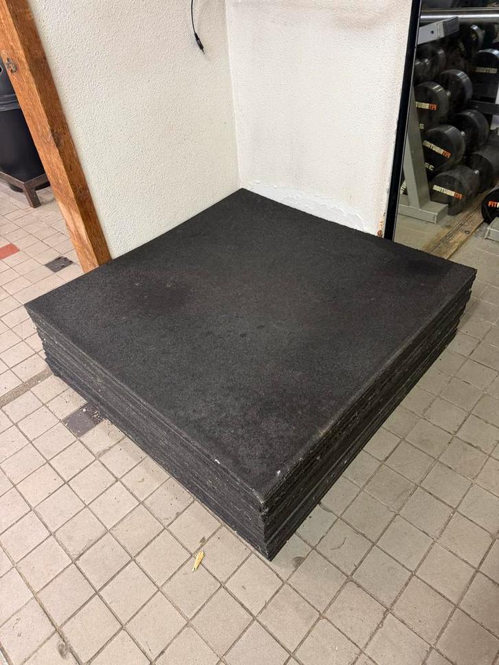 Fitnessmatten / Vloertegels - Set, Sport en Fitness, Fitnessmaterialen, Zo goed als nieuw, Fitnessmat, Ophalen of Verzenden