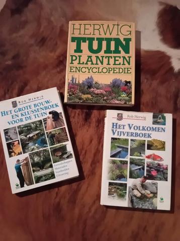 Rob Herwig Tuinboeken - 3 Stuks beschikbaar voor biedingen
