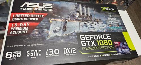 Asus Geforce GTX 1080 fe Doos (Zonder Kaart), Computers en Software, Videokaarten, Gebruikt, Nvidia, PCI-Express 3.0, GDDR5, HDMI