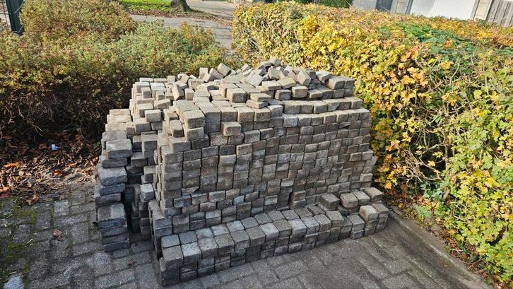 Klinkers (Koppelstones), Tuin en Terras, Tegels en Klinkers, Gebruikt, Klinkers, Natuursteen, 10 m² of meer, Ophalen