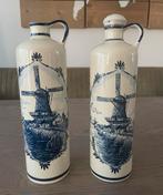 Delfts Blauwe Kruiken/Flesssen Bols, Blauw, Aardewerk of Porselein, Ophalen of Verzenden, Zo goed als nieuw