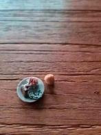 Poppenhuis miniaturen gebakjes op bordje, Ophalen of Verzenden, Nieuw, Poppenhuis