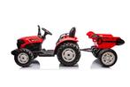 Kindertractor met elektrische kantelbak - 24 volt - met RC, Ophalen of Verzenden, Nieuw, Afstandsbediening