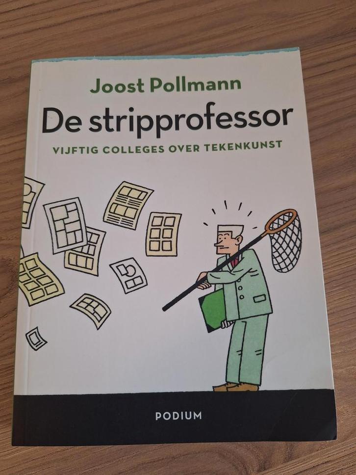 Joost Pollmann - De stripprofessor, Boeken, Overige Boeken, Zo goed als nieuw, Ophalen of Verzenden