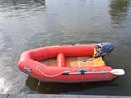 Achilles ls-4  hypalon bootje, Watersport en Boten, Rubberboten, Zo goed als nieuw, Hout, Benzine, Minder dan 70 pk