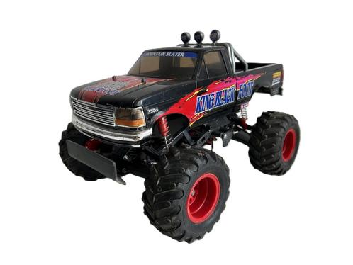 Tamiya King Black foot 1/10 rc auto, Hobby en Vrije tijd, Modelbouw | Radiografisch | Auto's, Gebruikt, Auto offroad, Elektro