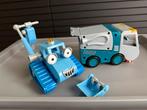 Bob de bouwer speelgoed veegwagen en bulldozer/drilboor, Ophalen of Verzenden, Zo goed als nieuw